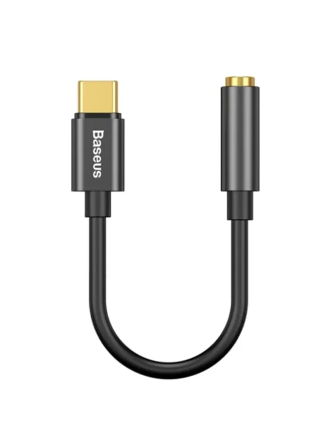 Baseus L54 Audio Adapter USB-C + Miniklinke 3,5mm Schwarz