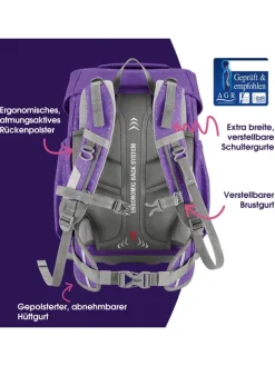 BASIS „Purple Konfetti“, 7-teilig, lila in Purple Konfetti
