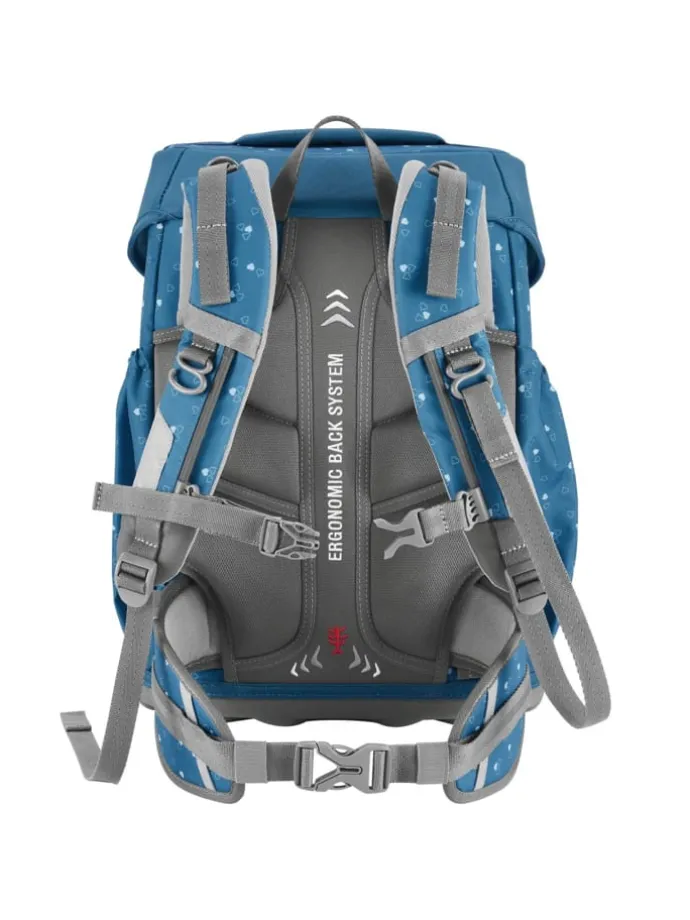 BASIS, 4-teilig in Blue Hearts