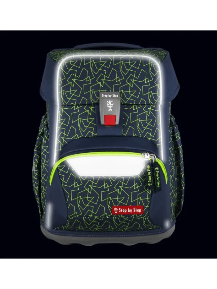 BASIS, 4-teilig in Green Geometrics