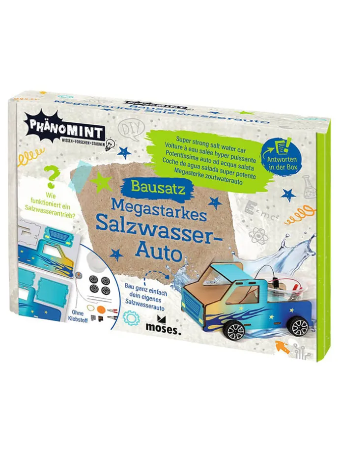 Bausatz ''Megastarkes Salzwasserauto'' - ab 8 Jahren