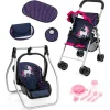 bayer Design Puppenbuggy-Set Cosy inkl. Wickeltasche,