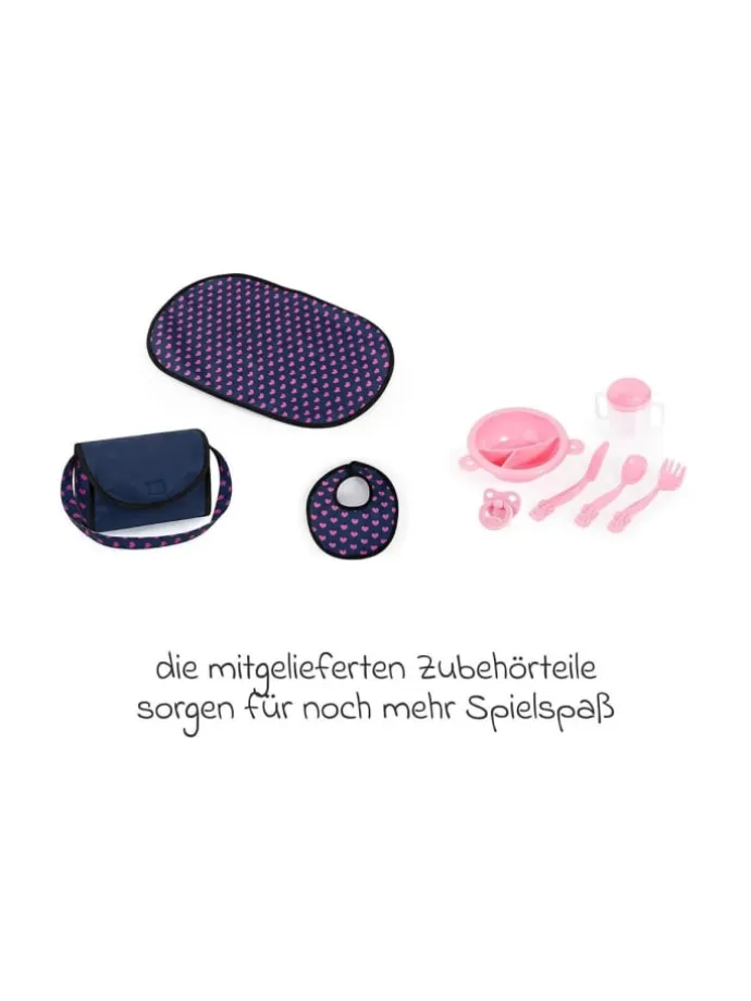 bayer Design Puppenbuggy-Set Cosy inkl. Wickeltasche,