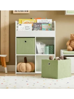 Bücherregal in Weiß - (B)60 x (H)80 x (T)34cm