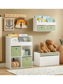 Bücherregal in Weiß - (B)60 x (H)80 x (T)34cm
