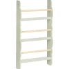Bücherregal RIGOLET in Grün/Braun - (W) 43 x (H) 80 x (L) 14 cm