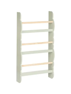 Bücherregal RIGOLET in Grün/Braun - (W) 43 x (H) 80 x (L) 14 cm