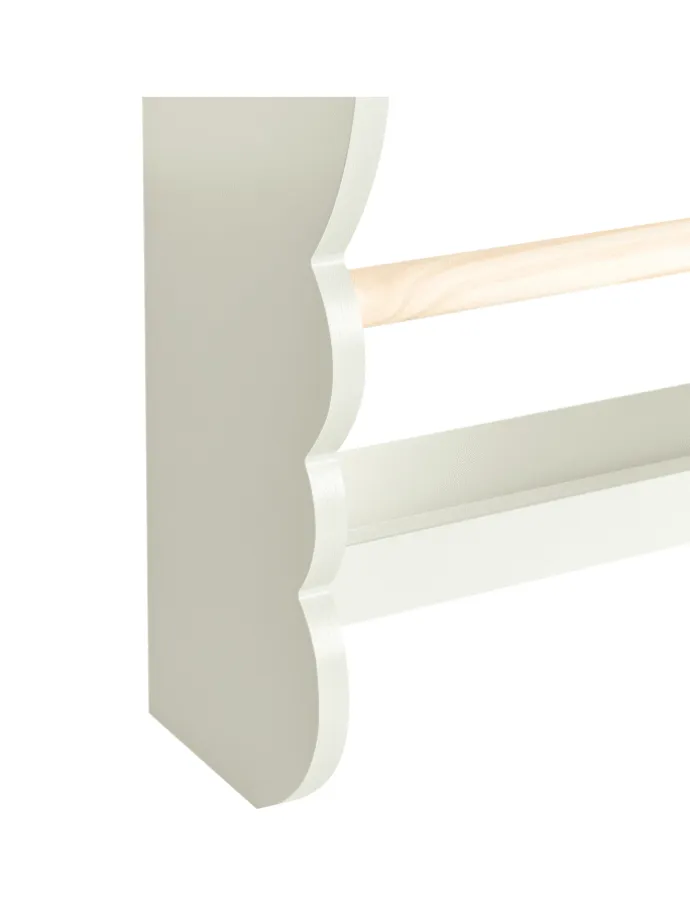 Bücherregal RIGOLET in Grün/Braun - (W) 43 x (H) 80 x (L) 14 cm