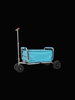 Beachtrekker LiFe faltbarer Bollerwagen + Bremse, klappb. Handwagen (Himmelblau)