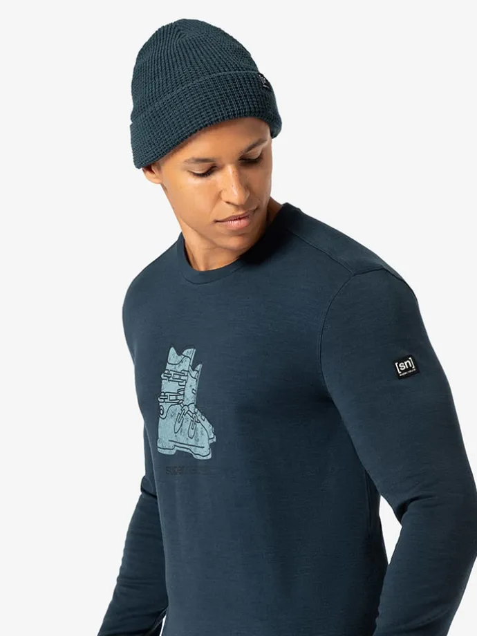 Beanie "City" in Dunkelblau
