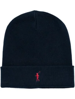 Beanie in Dunkelblau