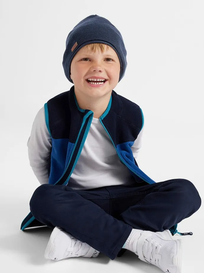 Beanie in Dunkelblau
