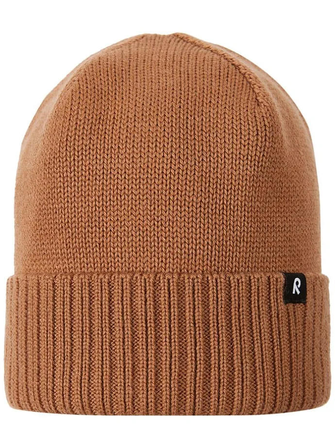 Beanie "Kalotti" in Hellbraun