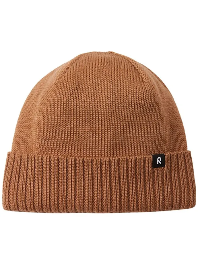 Beanie "Kalotti" in Hellbraun