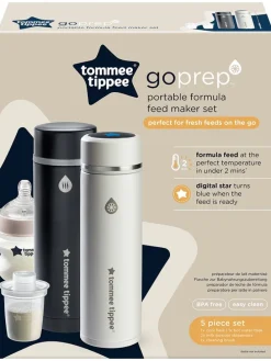 Beikostzubereiter-Set "GoPrep" in Weiß/ Schwarz