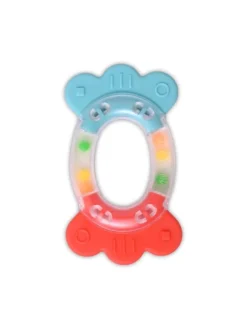 Beißring Candy Babyrassel in bunt
