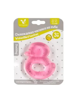 Beißring Ente T1199 in rosa
