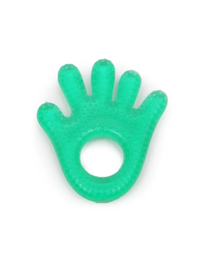 Beißring Hand T1204 in grün