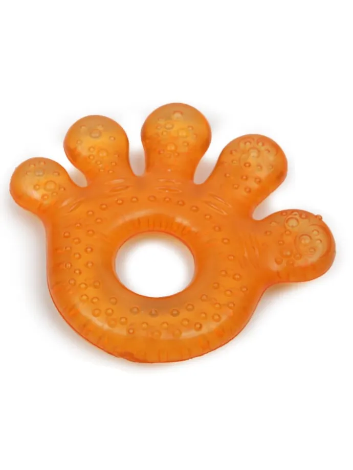 Beißring Pfote T1205 in orange
