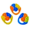 Beißring Regenbogen in bunt