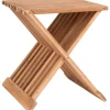 Beistelltisch "Erto" in Hellbraun - (B)40 x (H)45 x (T)35 cm