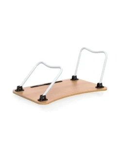 Beistelltisch in Hellbraun - (B)60 x (H)27 x (T)40 cm
