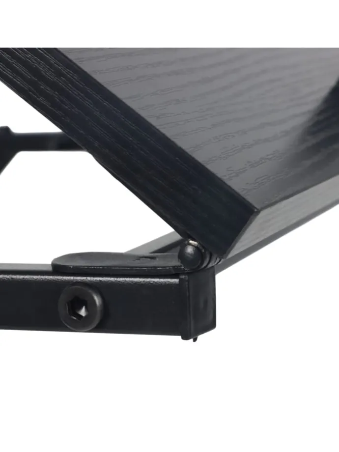 Beistelltisch in Schwarz - (B)55 x (H)66 x (T)35 cm