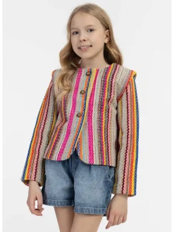 Übergangsjacke in Bunt