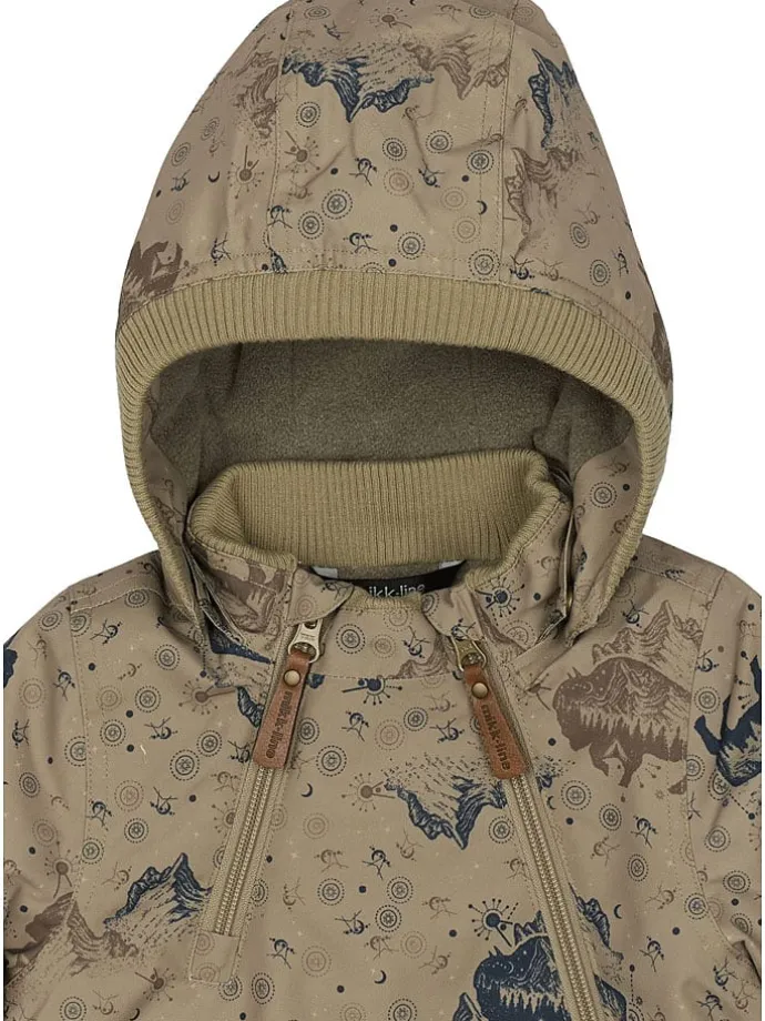 Übergangsjacke in Hellbraun