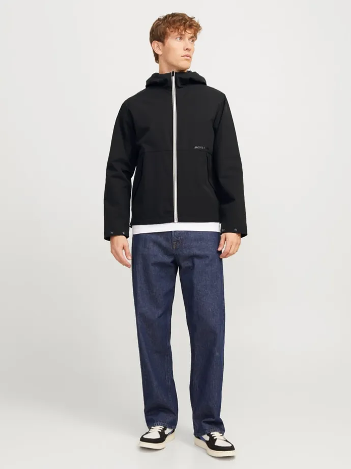 Übergangsjacke in Schwarz