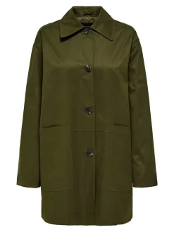 Übergangsmantel in Khaki