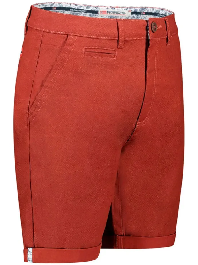 Bermudas "Pacome" in Rot