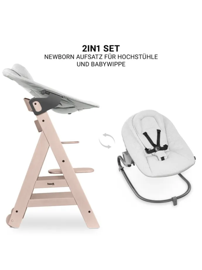 Beta Plus 5-tlg. Newborn Set - Hochstuhl in beige