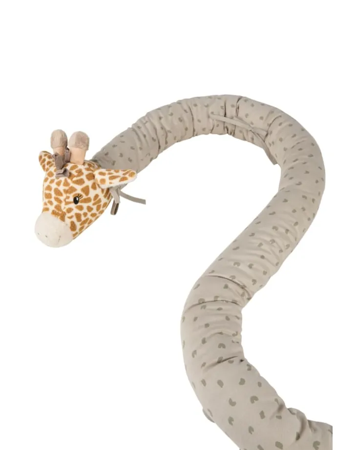 Bettrolle GIRAFFE Kaya in steingrau