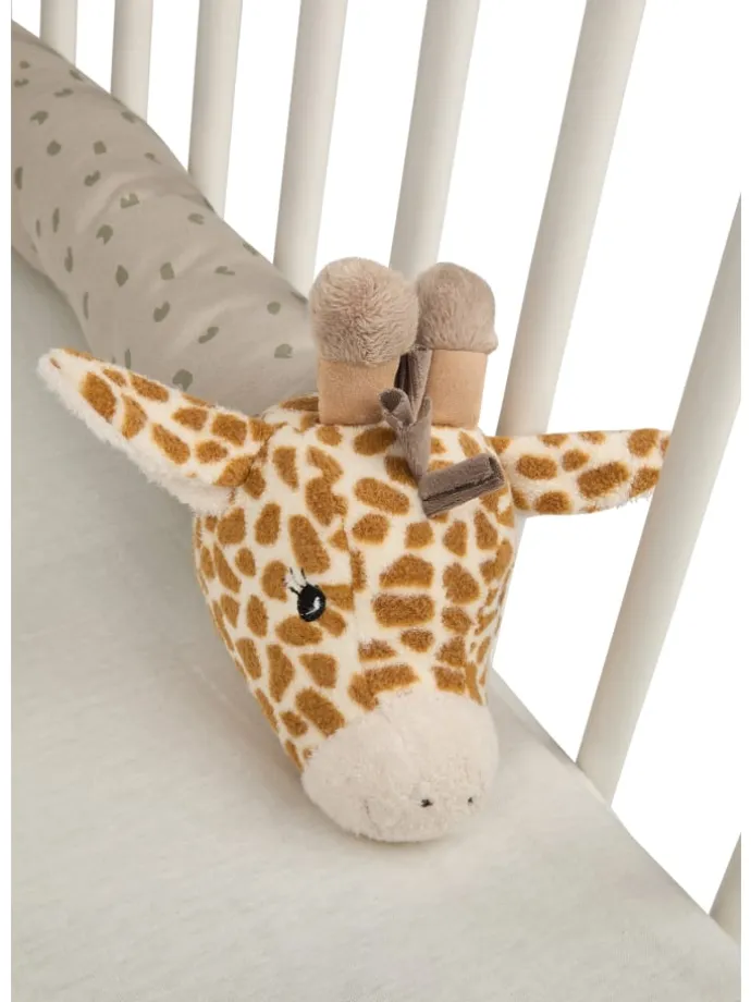 Bettrolle GIRAFFE Kaya in steingrau