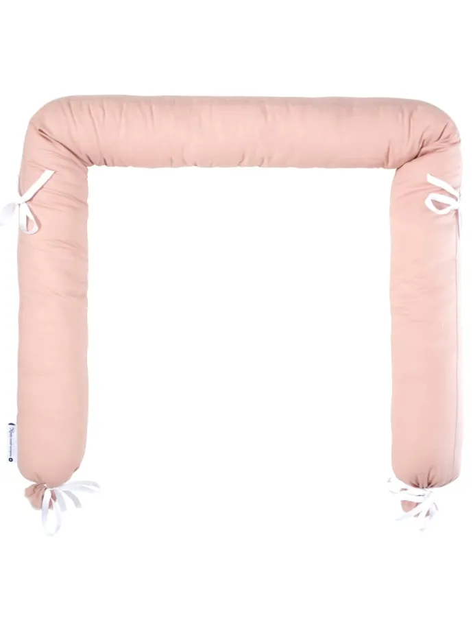Bettschlange in Rosa - hell (L) 180 cm