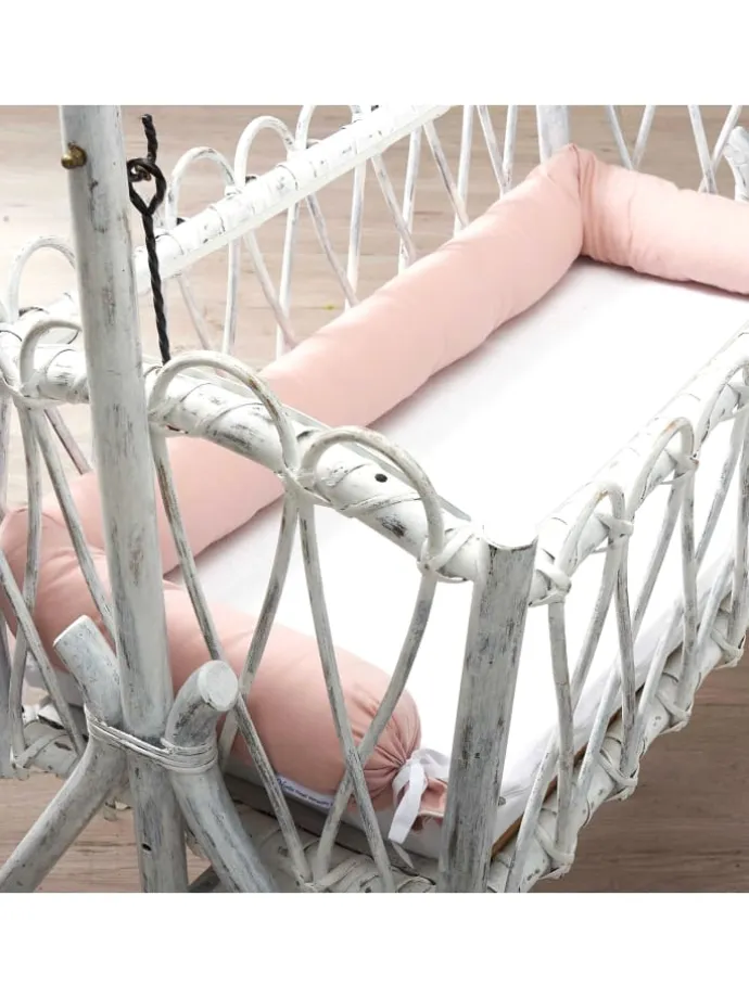 Bettschlange in Rosa - hell (L) 180 cm