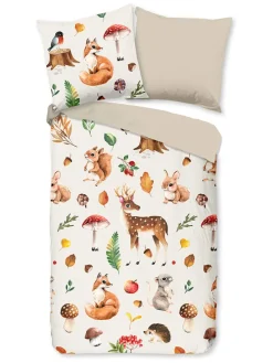 Bettwäsche-Set "Autumn" in Beige