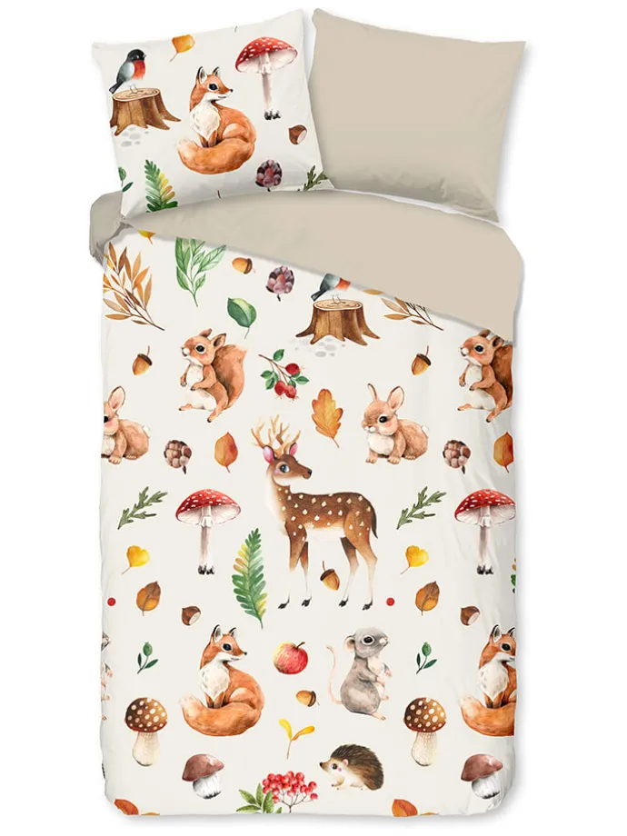 Bettwäsche-Set "Autumn" in Beige