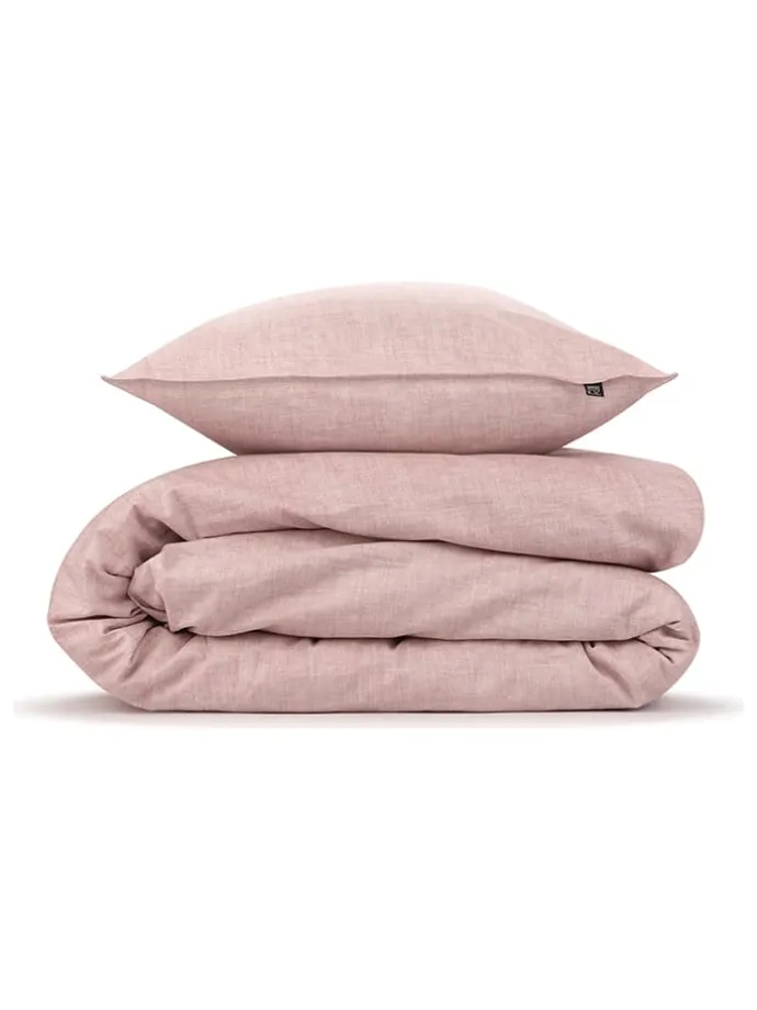 Bettwäsche-Set "Lino" in Rosa