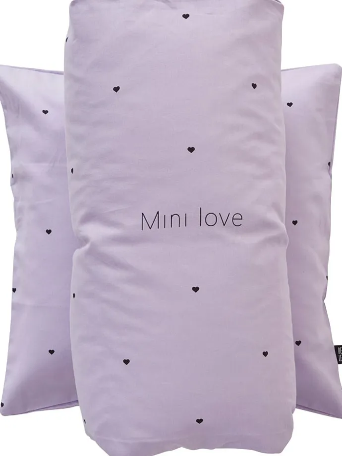 Bettwäsche-Set "Mini Favourite" in Lila - (L)100 x (B)70 cm