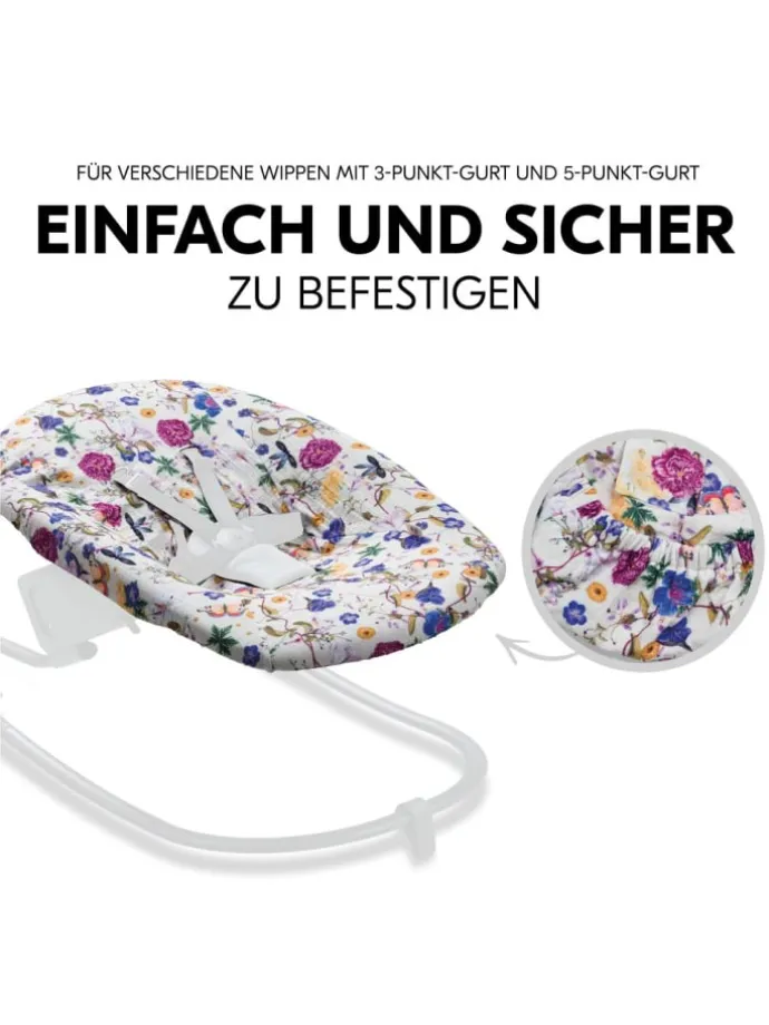 Bezug für Alpha Newborn Bouncer (atmungsaktiv in bunt,beige