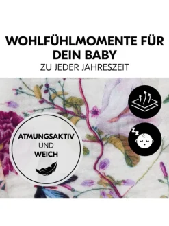 Bezug für Alpha Newborn Bouncer (atmungsaktiv in bunt,beige