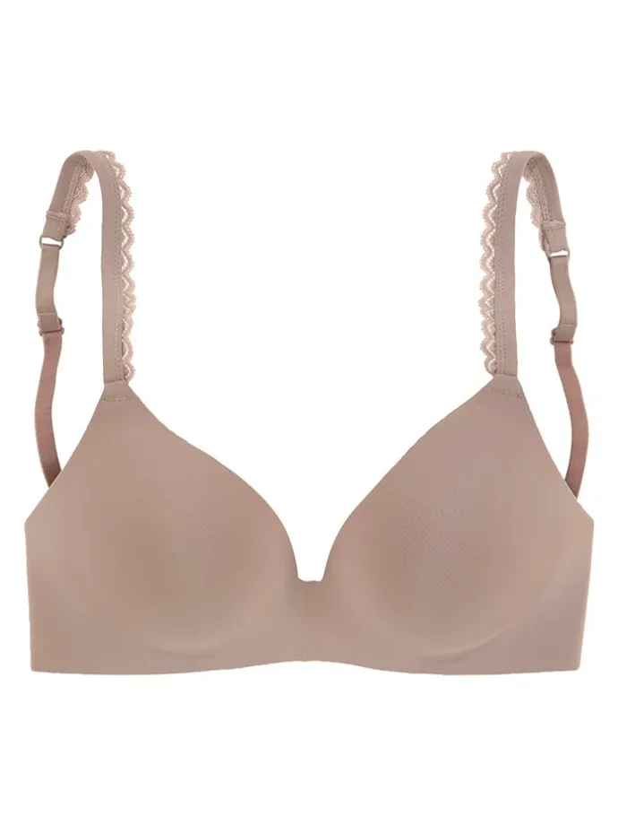 Bügelloser BH in Beige