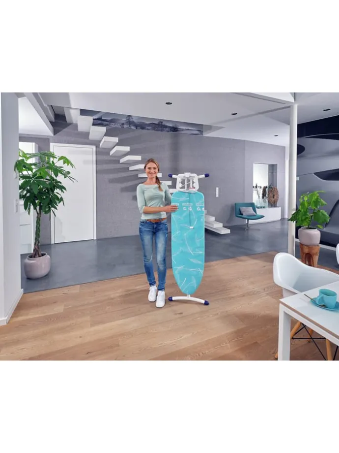 Bügeltisch "Air Board M Solid Plus" in Türkis/ Weiß