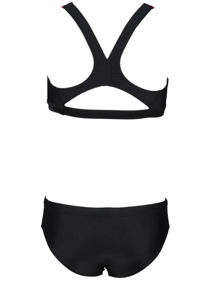 Bikini in Schwarz/ Beere