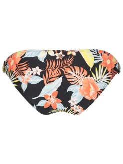 Bikini-Hose "Marika" in Schwarz/ Orange