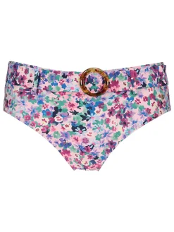 Bikini-Hose "Scatter" in Rosa/ Blau