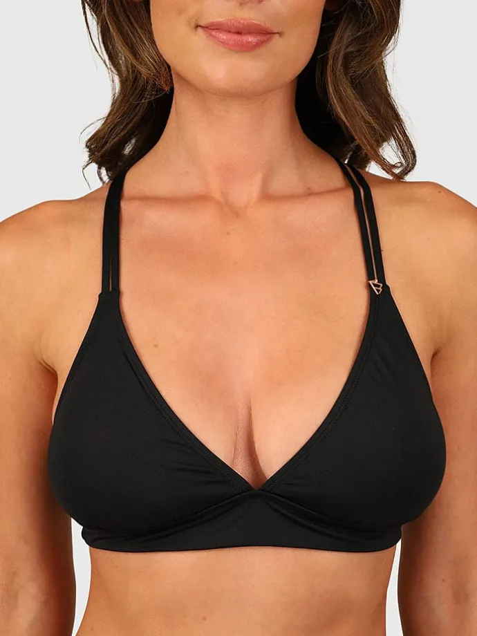 Bikini-Oberteil "Delphinia" in Schwarz
