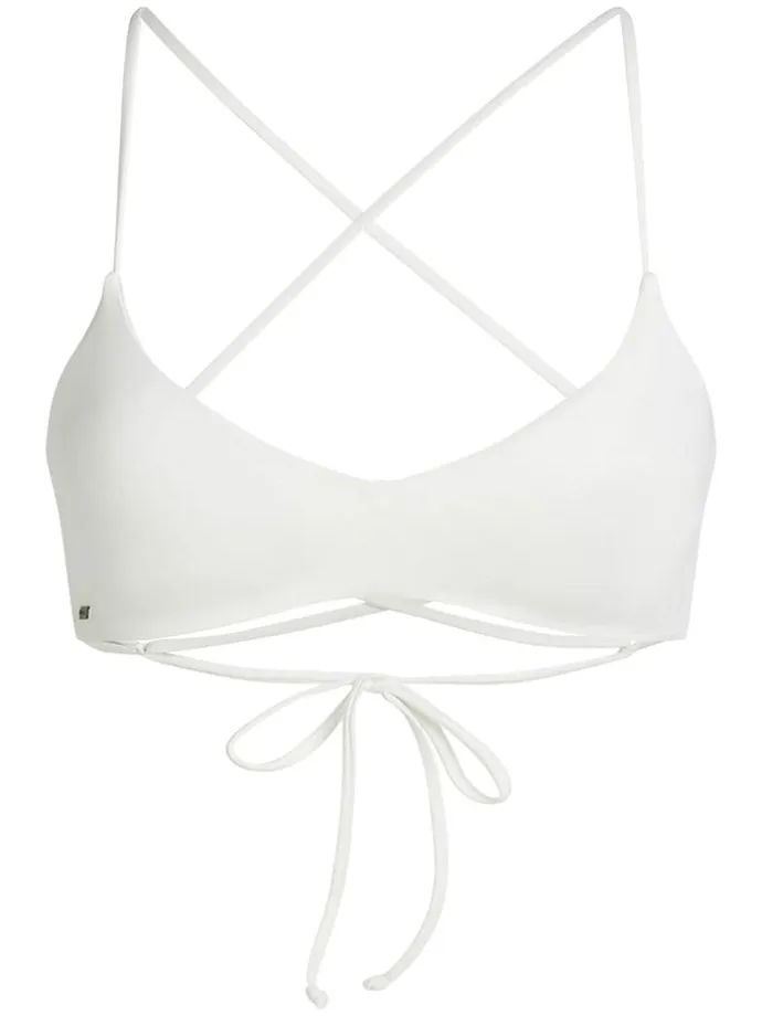 Bikini-Oberteil "Huntington" in Weiß